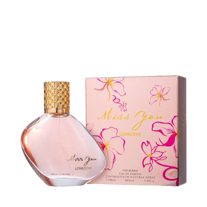 Miss You For Women Eau de Parfum Feminino - Lonkoom - Universo do Perfume