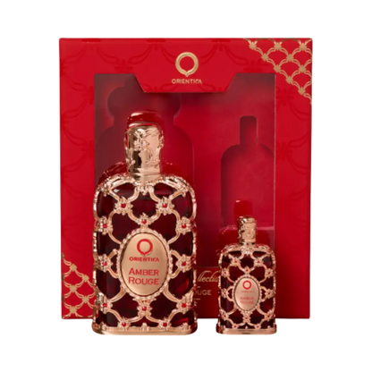 Kit Orientica Luxury Collection Amber Rouge Eau de Parfum Unissex - Orientica - Universo do Perfume