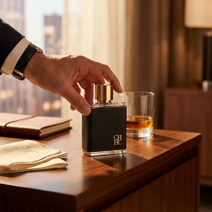 CH Men Eau de Toilette Masculino - Carolina Herrera - Universo do Perfume