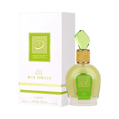 Musk Wild Vanille Thameen Collection Eau de Parfum Feminino - Lattafa - Universo do Perfume
