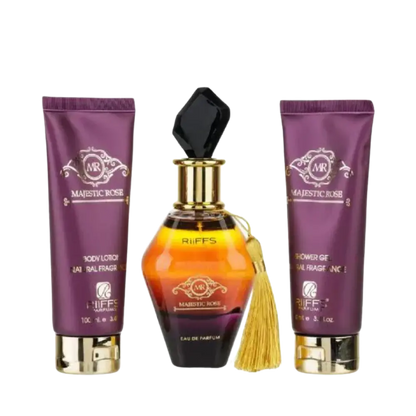 Kit Majestic Rose Eau de Parfum Feminino - Riiffs - Universo do Perfume
