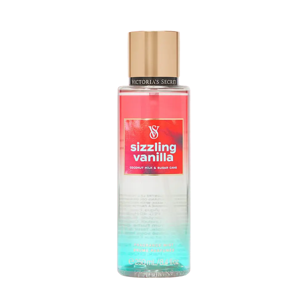 Body Splash Sizzling Vanilla Body Splash Feminino - Victoria's Secret - Universo do Perfume