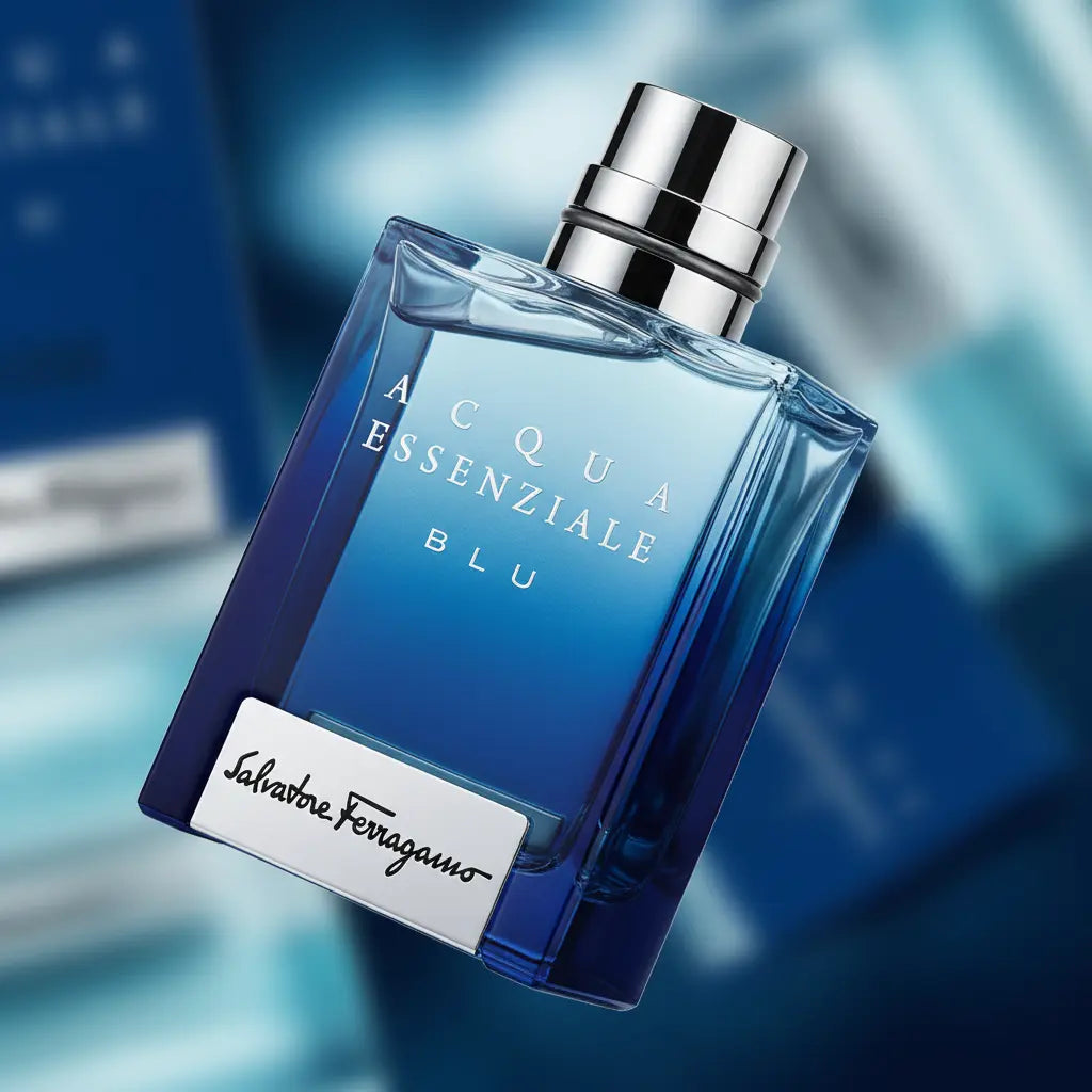Acqua Essenziale Blu Eau de Toilette Masculino - Salvatore Ferragamo - Universo do Perfume