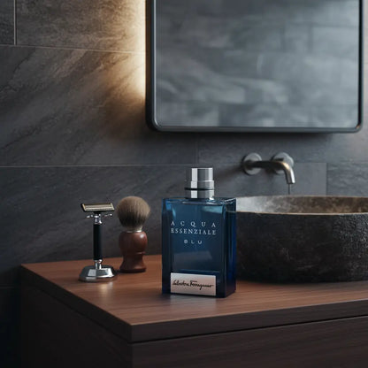 Acqua Essenziale Blu Eau de Toilette Masculino - Salvatore Ferragamo - Universo do Perfume