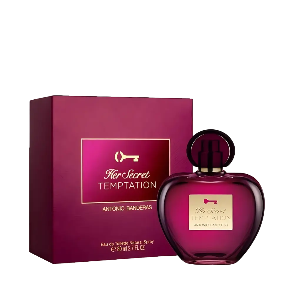 Her Secret Temptation Eau de Toilette Feminino - Antonio Banderas - Universo do Perfume
