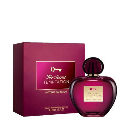Her Secret Temptation Eau de Toilette Feminino - Antonio Banderas - Universo do Perfume