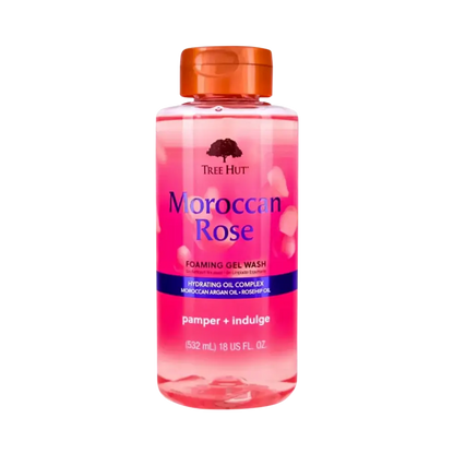 Tree Hut Moroccan Rose Foaming Gel Wash Sabonete Liquido Unissex - Tree Hut - Universo do Perfume