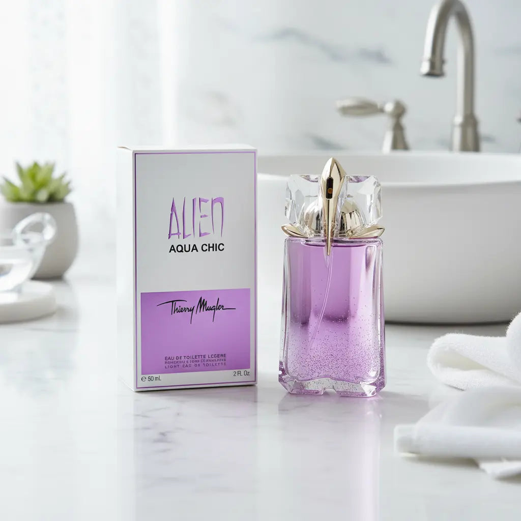 Alien Aqua Chic Eau de Toilette Feminino - Thierry Mugler - Universo do Perfume