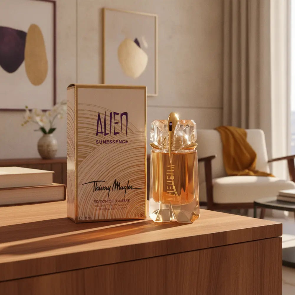 Alien Sunessence Edition Or D'Ambre Eau de Toilette Légère Feminino - Thierry Mugler - Universo do Perfume