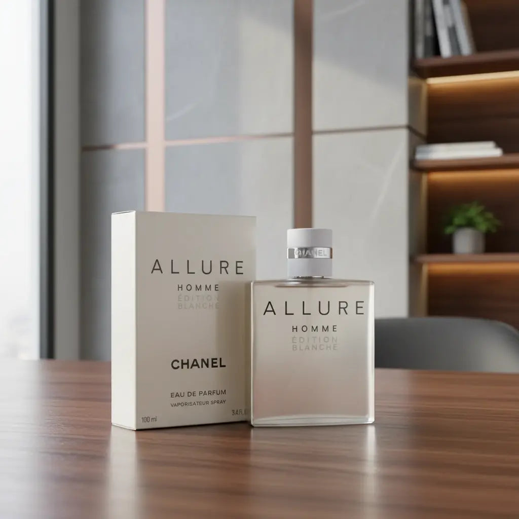 Allure Homme Édition Blanche Eau de Parfum Masculino - Chanel - Universo do Perfume