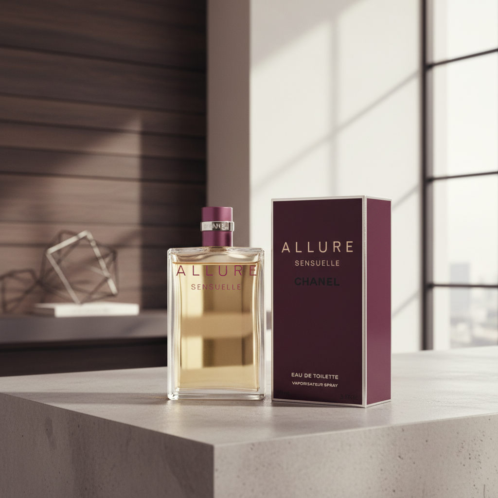 Perfume Allure Sensuelle Eau de Toilette Feminino - Chanel em ambiente elegante de lifestyle
