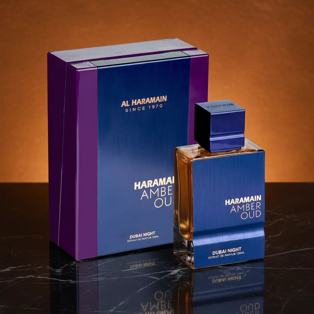 Amber Oud Dubai Night Extrait de Parfum Unissex - Al Haramain - Universo do Perfume