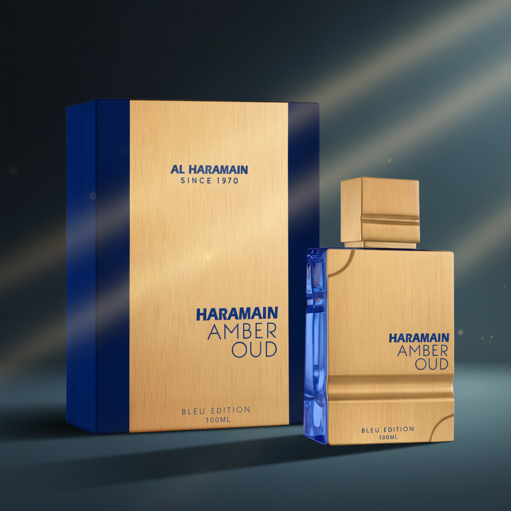 Amber Oud Bleu Edition Eau de Parfum Masculino - Al Haramain - Universo do Perfume