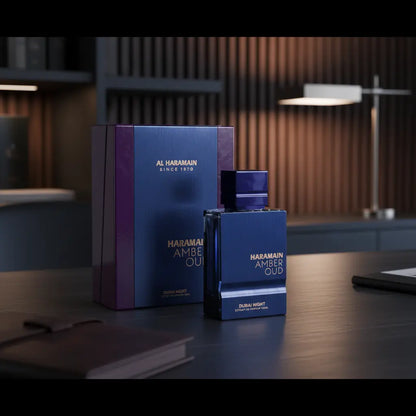 Amber Oud Dubai Night Extrait de Parfum Unissex - Al Haramain - Universo do Perfume