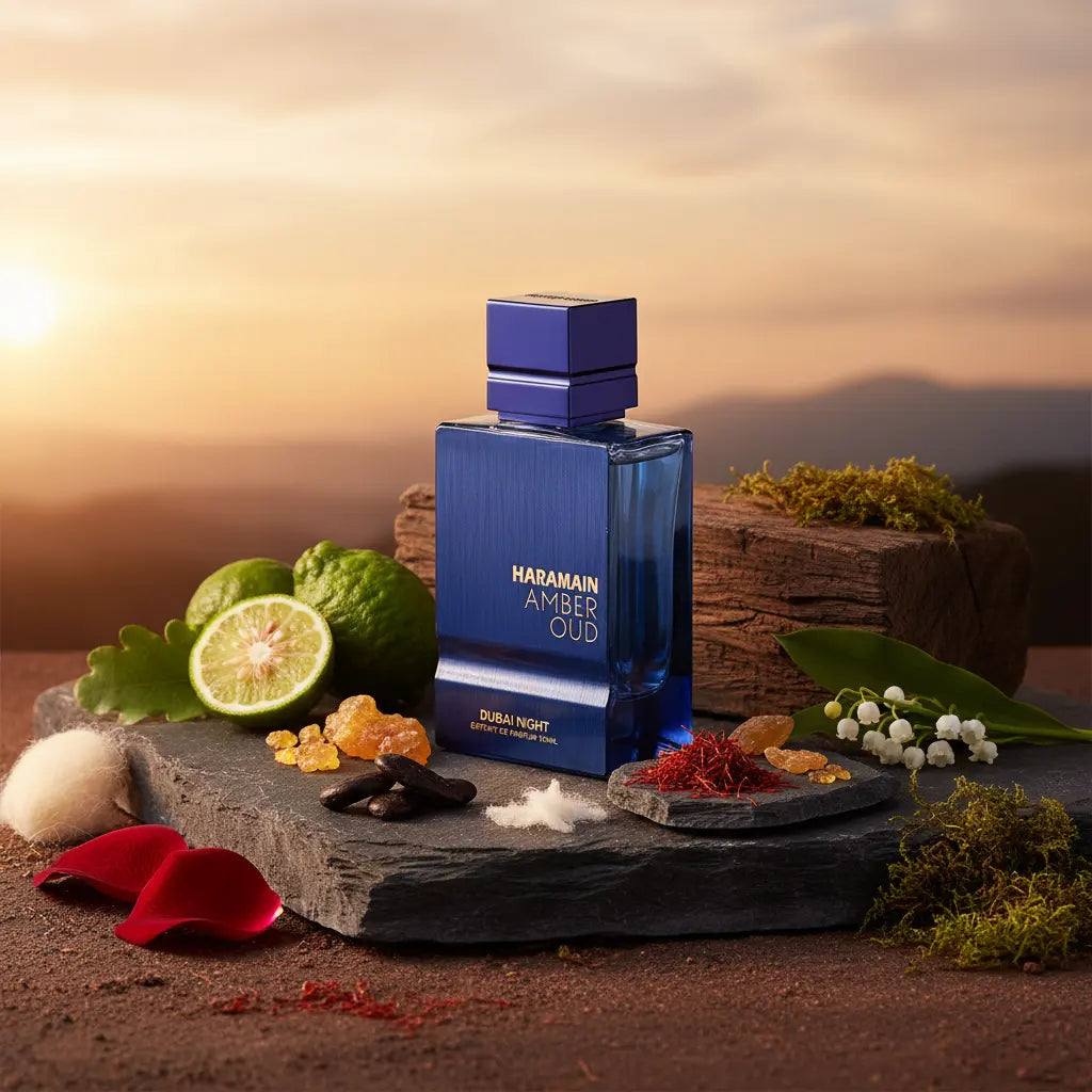 Amber Oud Dubai Night Extrait de Parfum Unissex - Al Haramain - Universo do Perfume