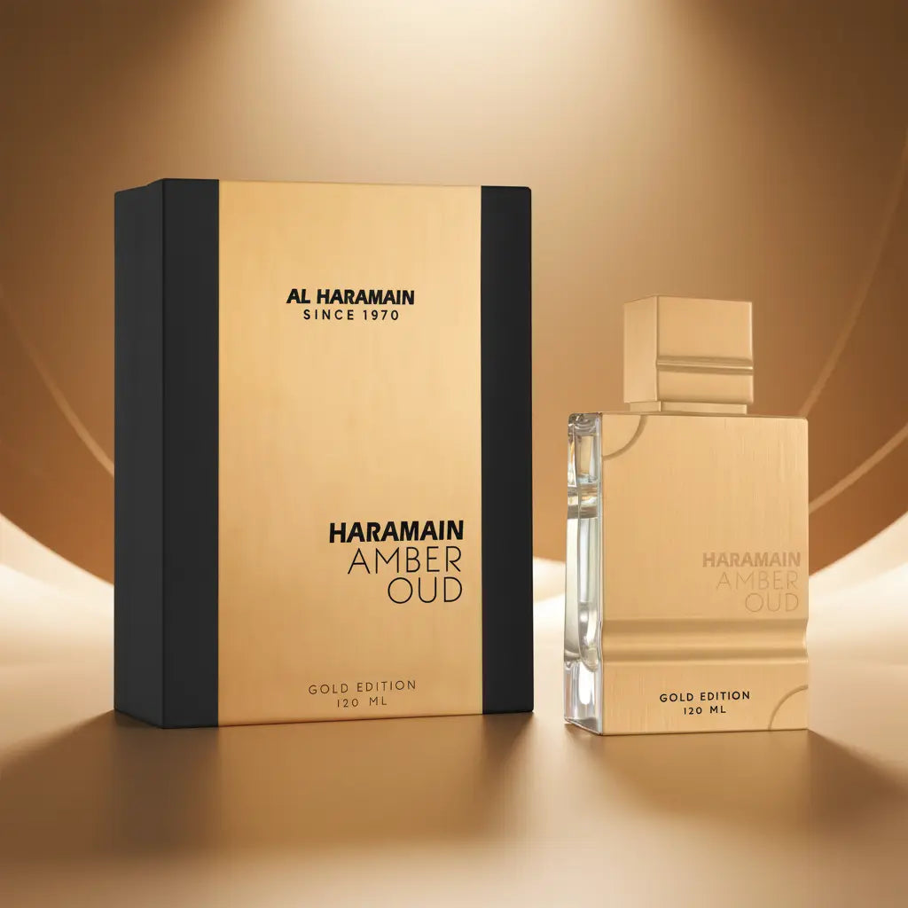 Amber Oud Gold Edition Eau de Parfum Unissex - Al Haramain - Universo do Perfume