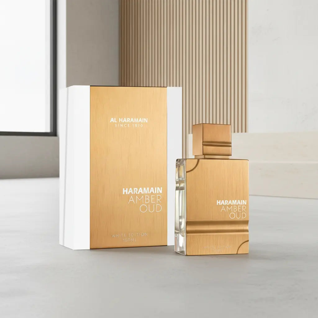 Amber Oud White Edition Eau de Parfum Unissex - Al Haramain - Universo do Perfume