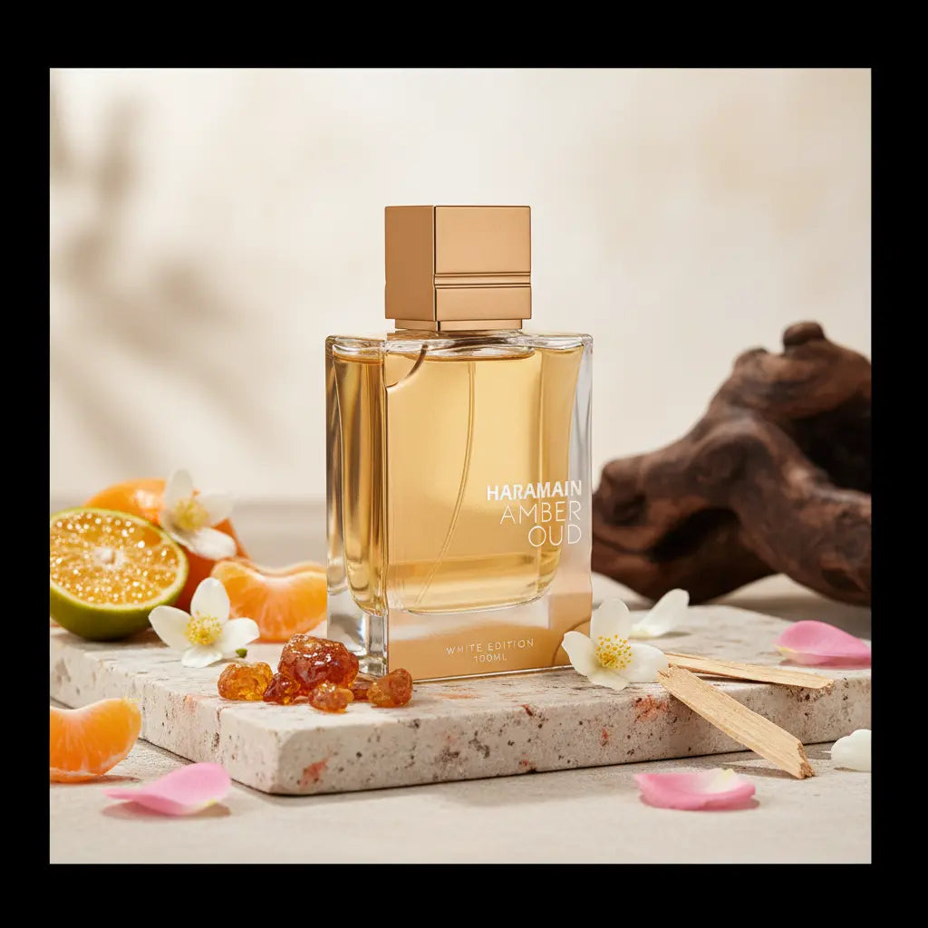 Amber Oud White Edition Eau de Parfum Unissex - Al Haramain - Universo do Perfume
