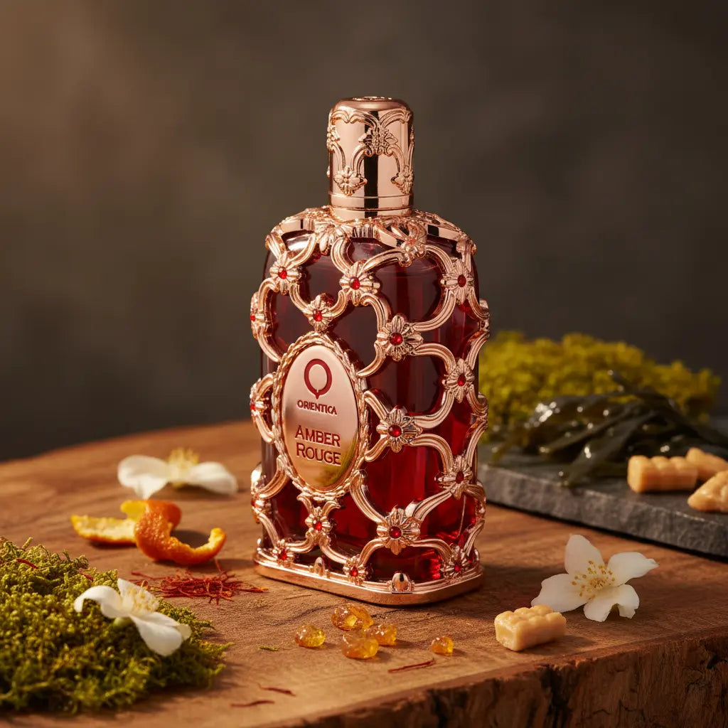 Decant Amber Rouge Eau de Parfum Feminino - Orientica - Universo do Perfume