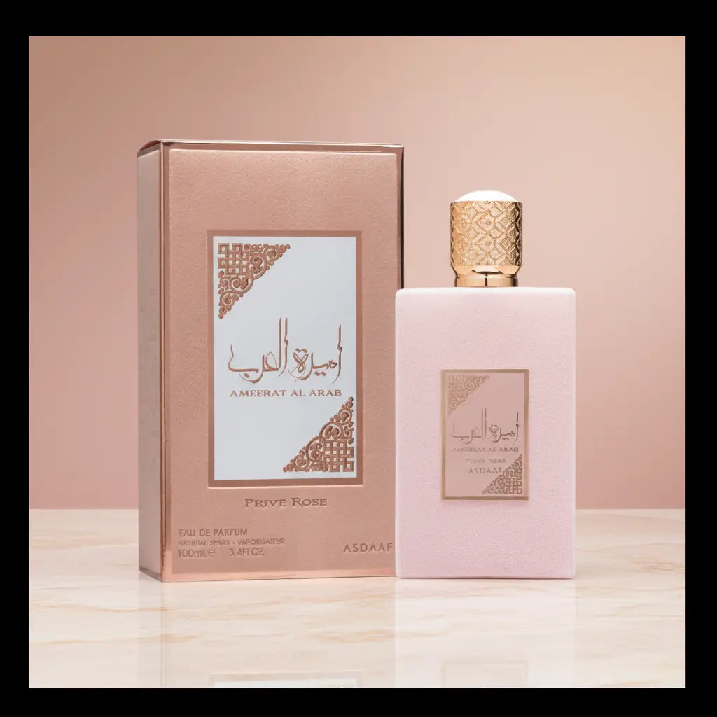 Ameerat Al Arab Prive Rose Eau de Parfum Feminino - Lattafa - Universo do Perfume