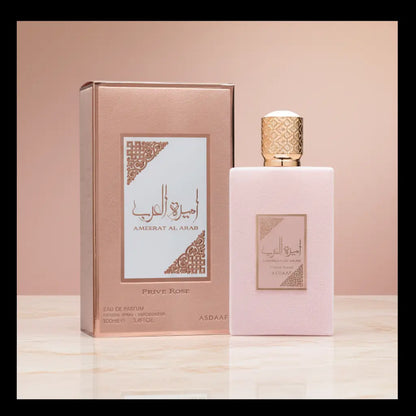 Ameerat Al Arab Prive Rose Eau de Parfum Feminino - Lattafa - Universo do Perfume