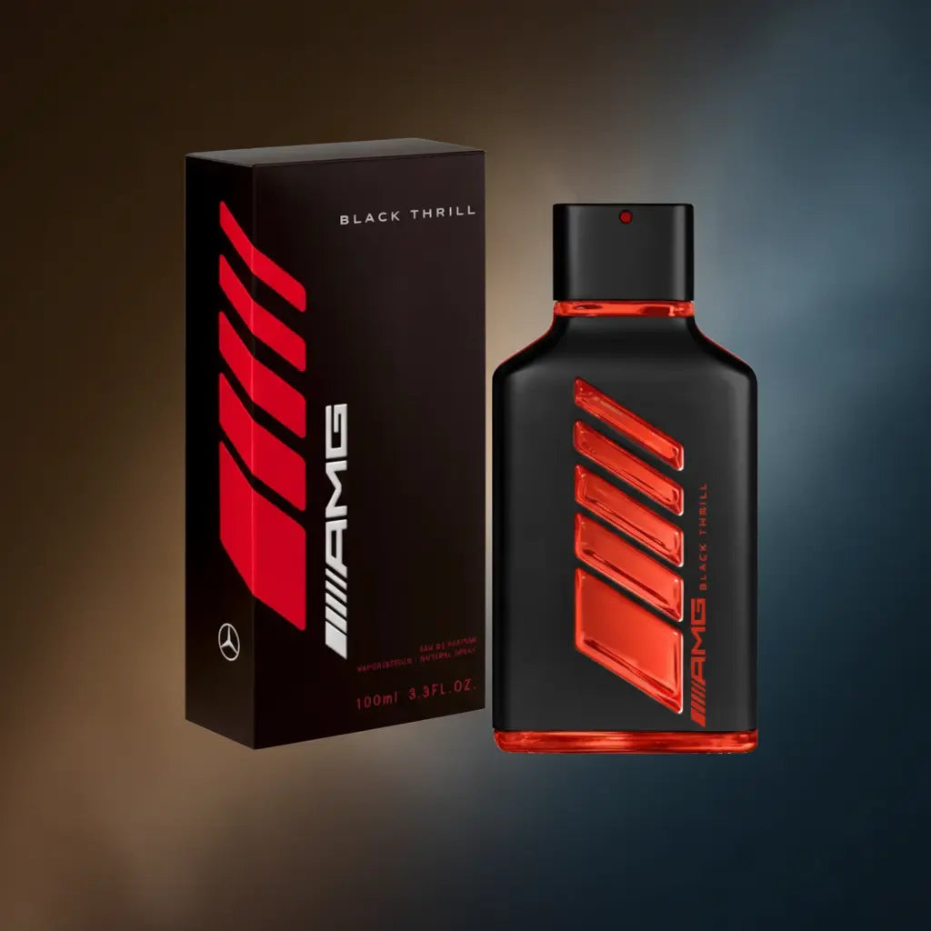 AMG Black Thrill Eau de Parfum Masculino - Mercedes-Benz - Universo do Perfume
