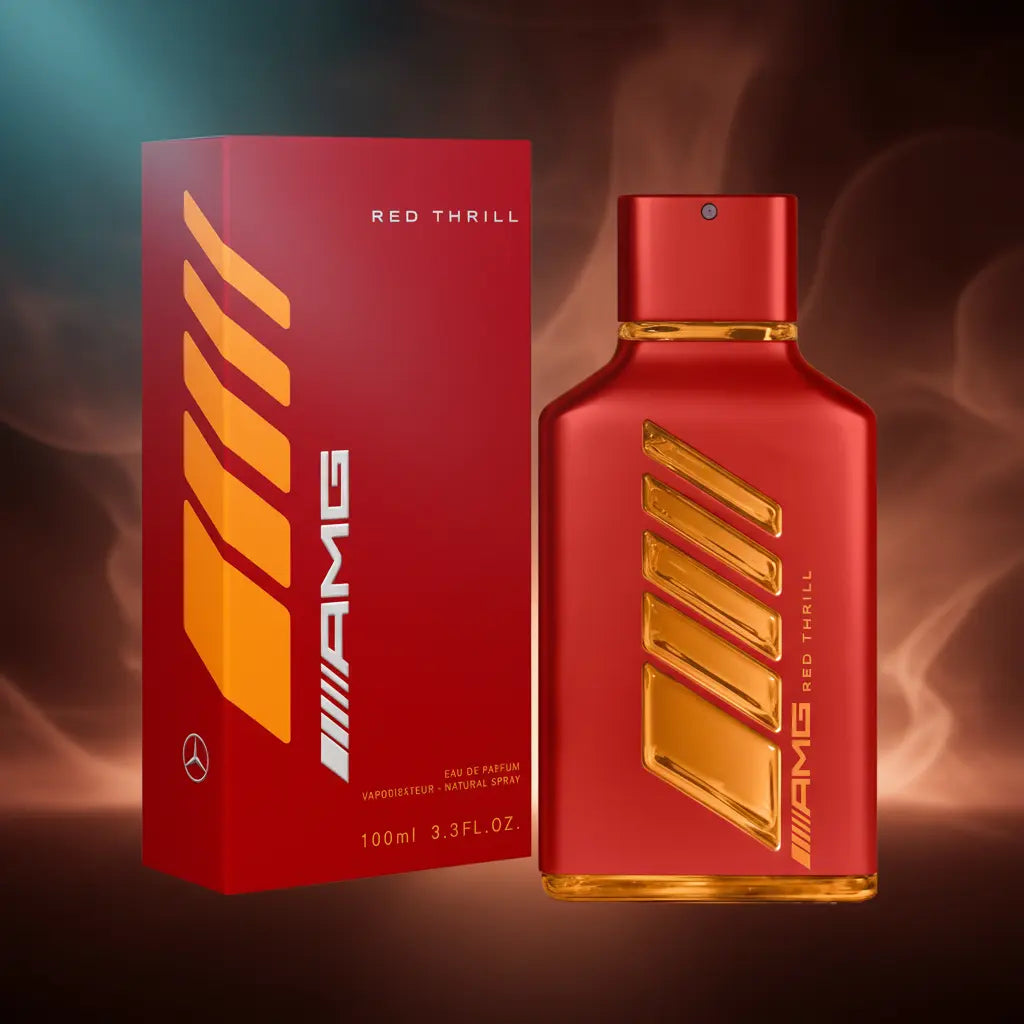 AMG Red Thrill Eau de Parfum Masculino - Mercedes-Benz - Universo do Perfume