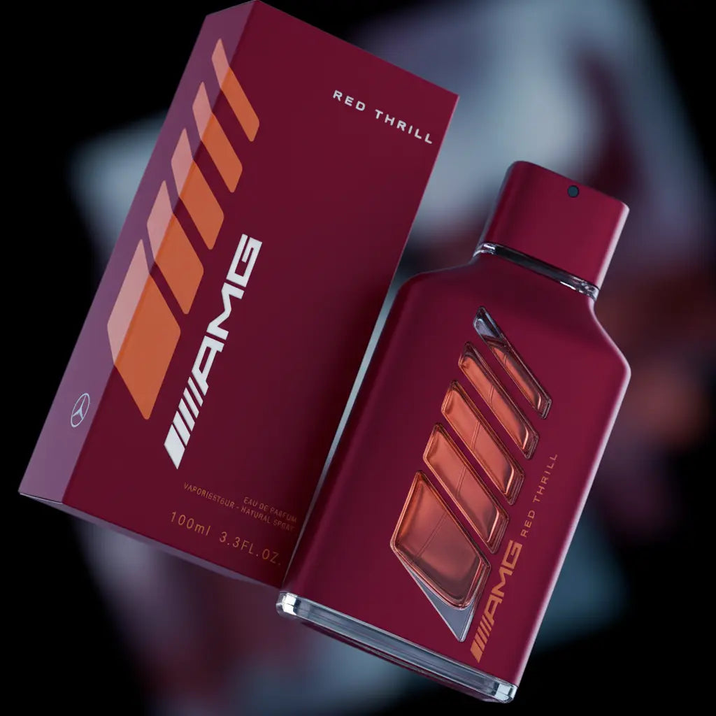 AMG Red Thrill Eau de Parfum Masculino - Mercedes-Benz - Universo do Perfume