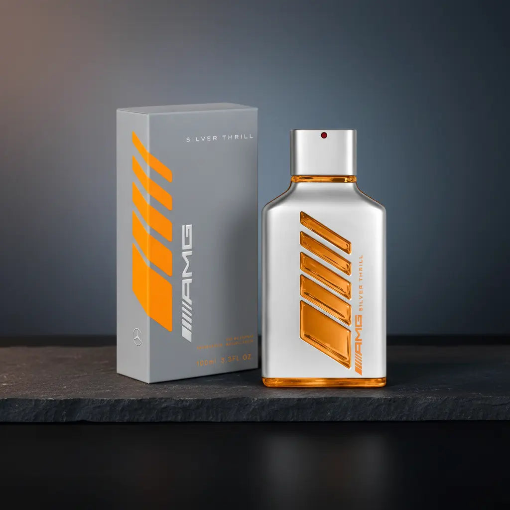AMG Silver Thrill Eau de Parfum Masculino - Mercedes-Benz - Universo do Perfume