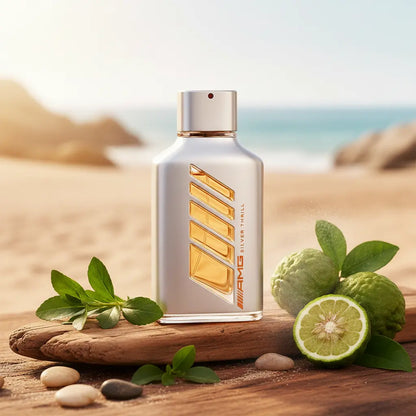 AMG Silver Thrill Eau de Parfum Masculino - Mercedes-Benz - Universo do Perfume