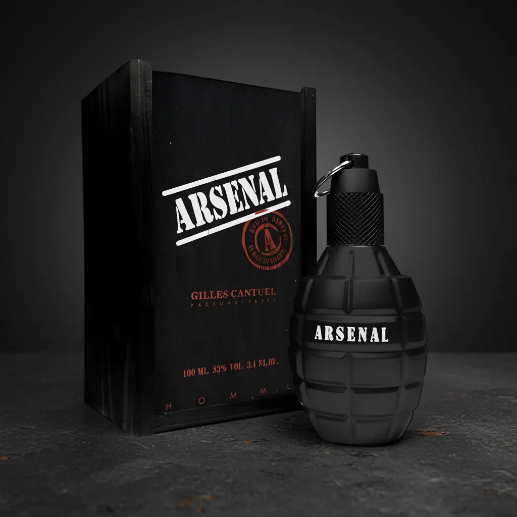 Arsenal Black Eau de Parfum Masculino - Gilles Cantuel - Universo do Perfume