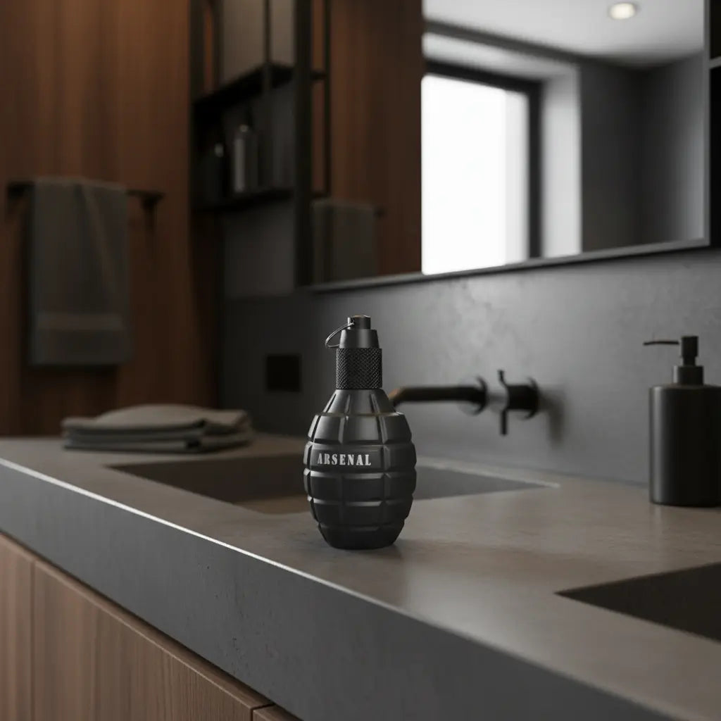 Arsenal Black Eau de Parfum Masculino - Gilles Cantuel - Universo do Perfume