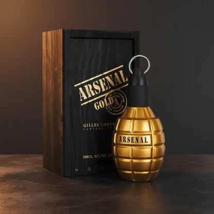 Arsenal Gold Eau de Parfum Masculino - Gilles Cantuel - Universo do Perfume