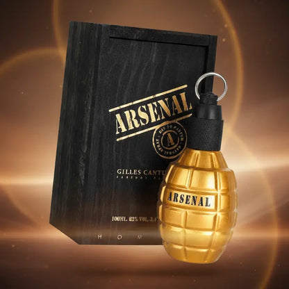 Arsenal Gold Eau de Parfum Masculino - Gilles Cantuel - Universo do Perfume