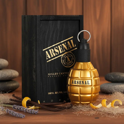 Arsenal Gold Eau de Parfum Masculino - Gilles Cantuel - Universo do Perfume
