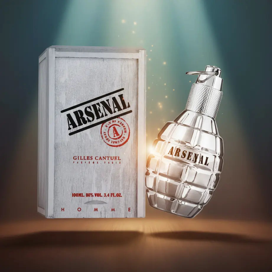 Arsenal Platinum Eau de Parfum Masculino - Gilles Cantuel - Universo do Perfume