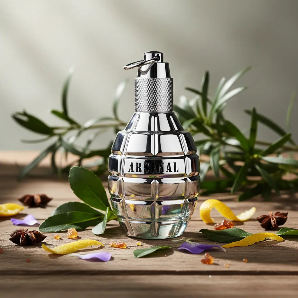 Arsenal Platinum Eau de Parfum Masculino - Gilles Cantuel - Universo do Perfume