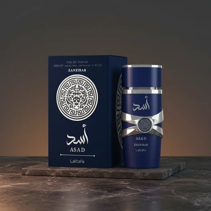 Asad Zanzibar Eau de Parfum Masculino - Lattafa - Universo do Perfume