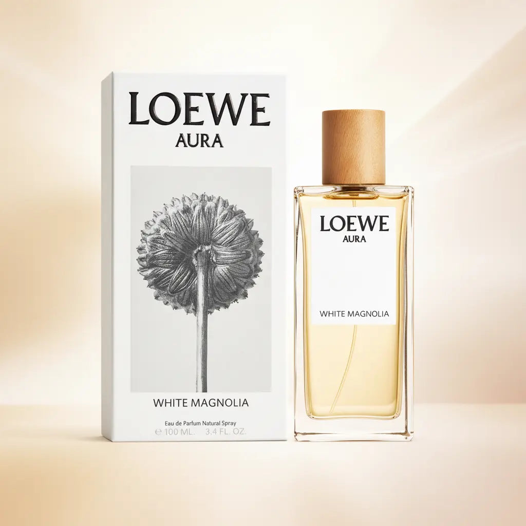 Aura White Magnolia Eau de Parfum Feminino - Loewe - Universo do Perfume