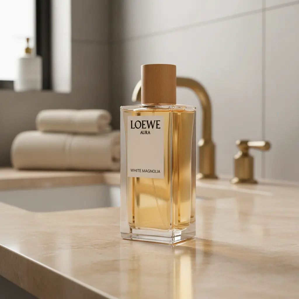 Aura White Magnolia Eau de Parfum Feminino - Loewe - Universo do Perfume