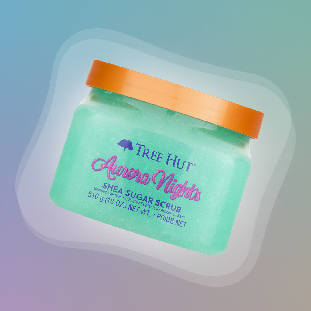 Aurora Nights Shea Sugar Scrub Esfoliante Corporal - Tree Hut - Universo do Perfume