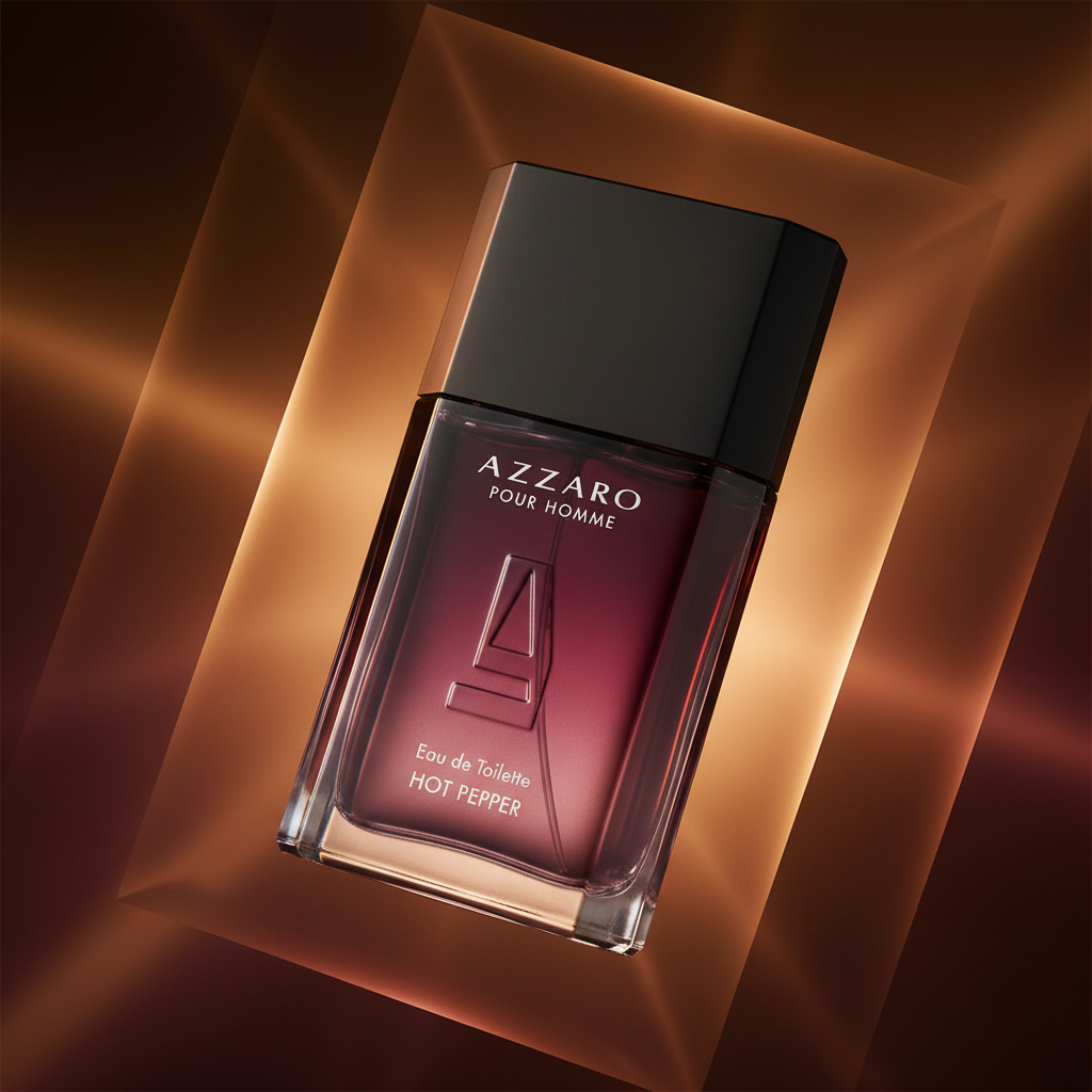 Perfume Azzaro Pour Homme Hot Pepper Eau de Toilette Masculino - Azzaro em composição atmosférica com iluminação sofisticada