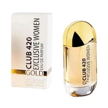 Club 420 Gold Exclusive Woman Eau de Parfum Feminino - Linn Young - Universo do Perfume