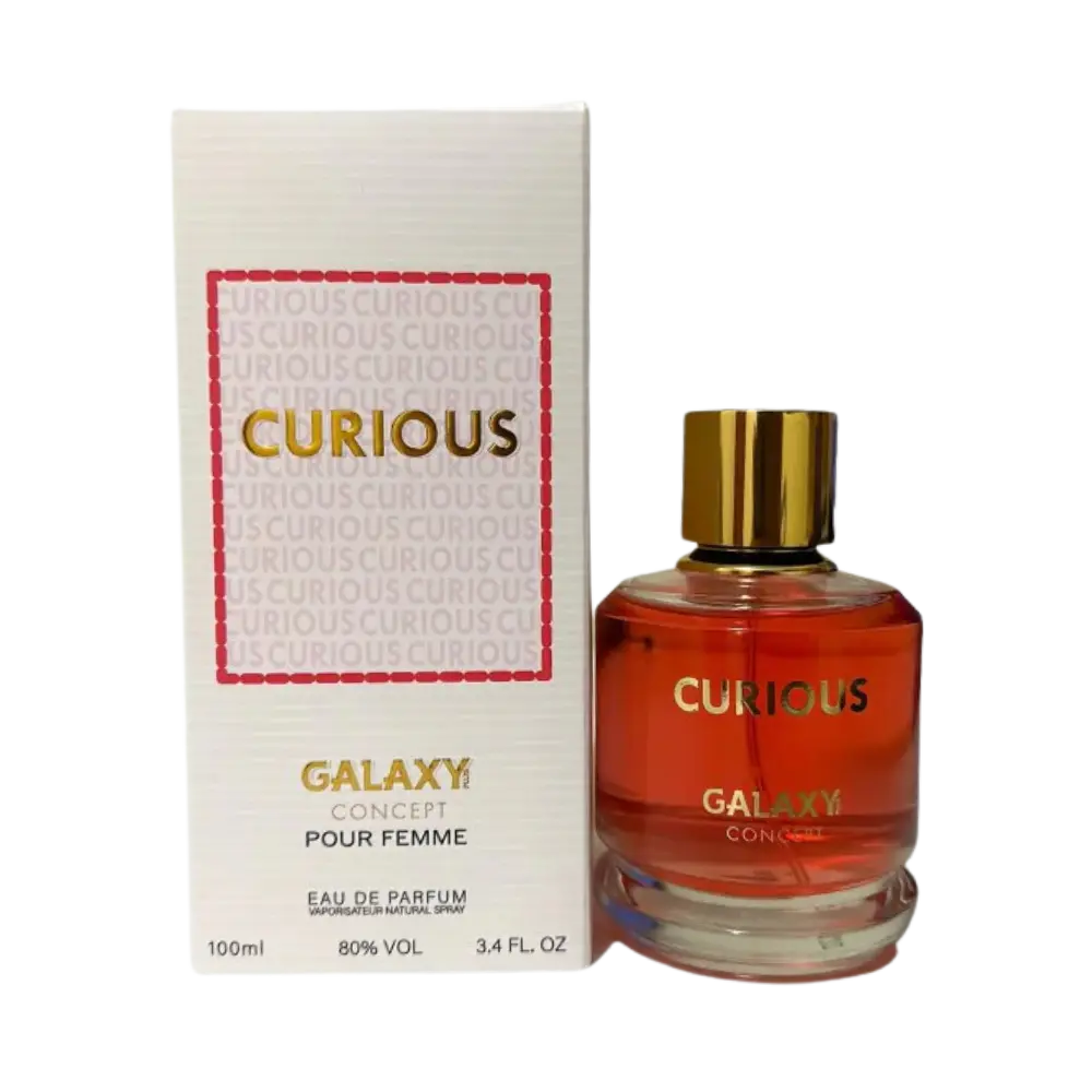 Curious Pour Femme Eau de Parfum Feminino - Galaxy Plus - Universo do Perfume