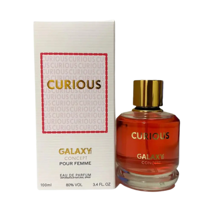 Curious Pour Femme Eau de Parfum Feminino - Galaxy Plus - Universo do Perfume