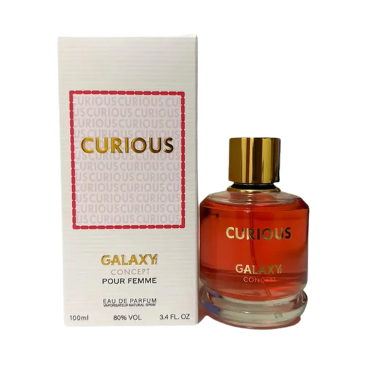 Curious Pour Femme Eau de Parfum Feminino - Galaxy Plus - Universo do Perfume