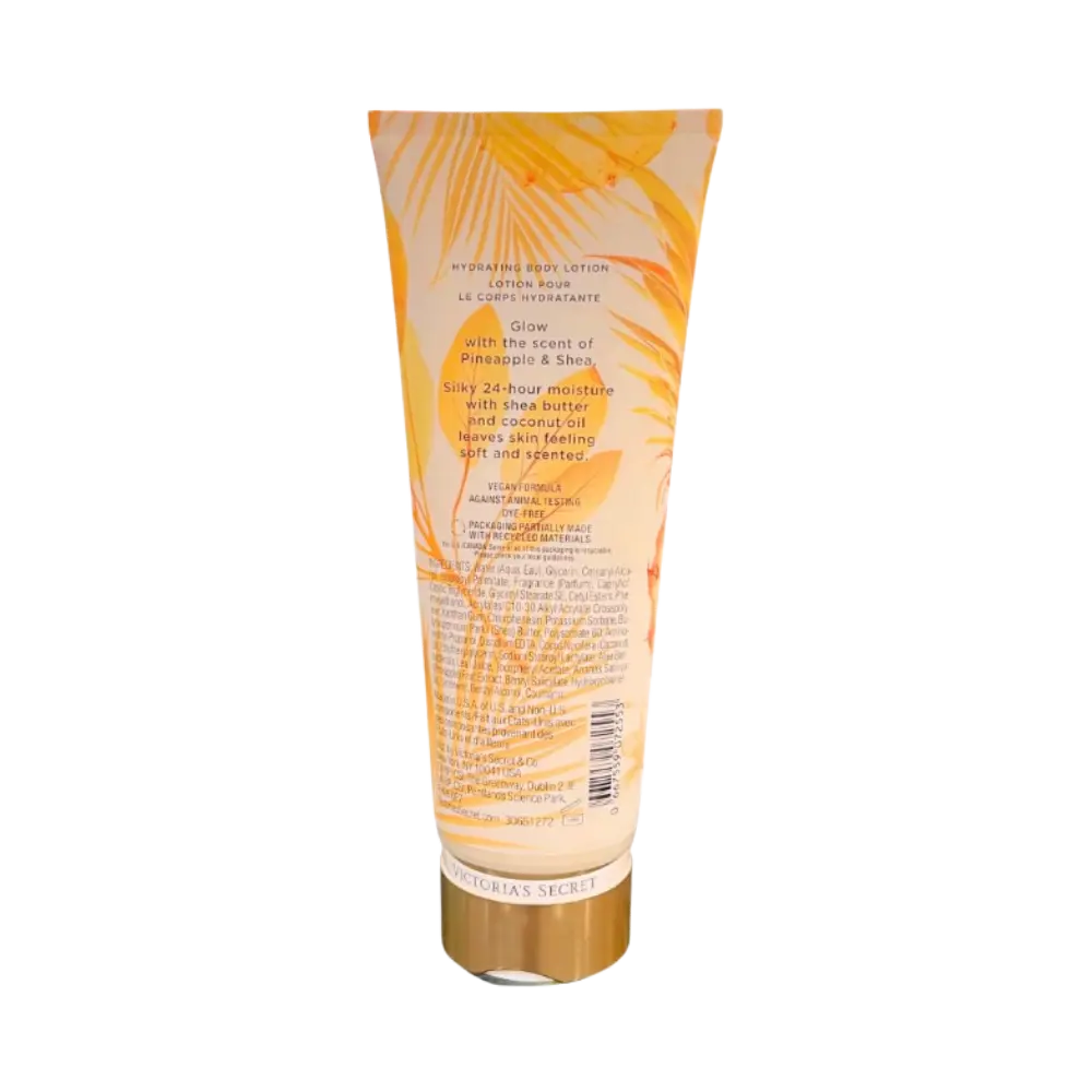 Hidratante Corporal Pineapple & Shea Glow Cuidados Corporais - Victoria's Secret - Universo do Perfume