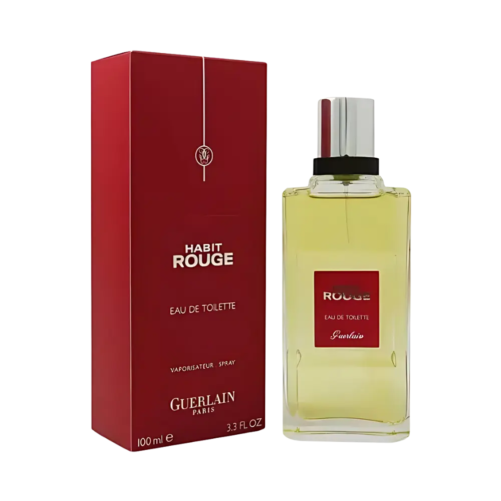 Habit Rouge Eau de Toilette Masculino - Guerlain - Universo do Perfume