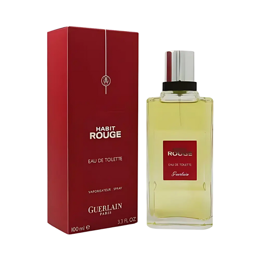 Habit Rouge Eau de Toilette Masculino - Guerlain - Universo do Perfume