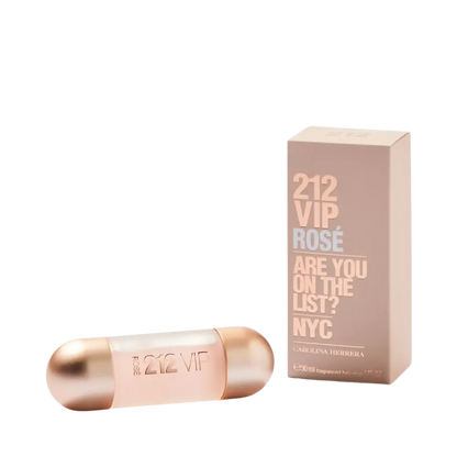 212 Vip Rosé Hair Mist Bruma Capilar Feminino - Carolina Herrera - Universo do Perfume